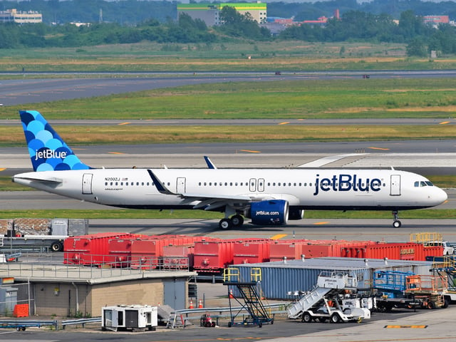 jetBlue's first Airbus A321neo.