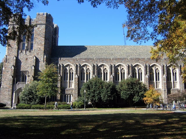 The Gothic Reading Room of Perkins Library