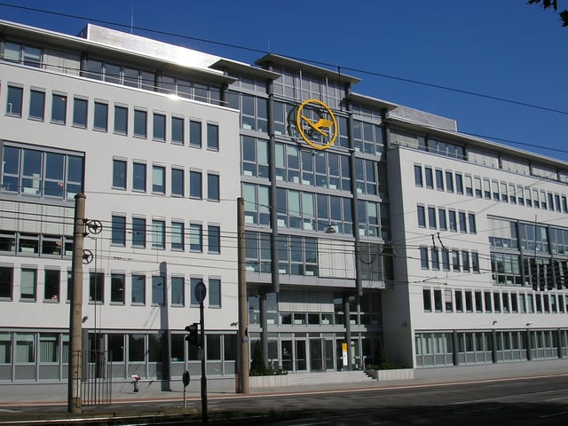 Lufthansa's headquarters in Deutz, Cologne.