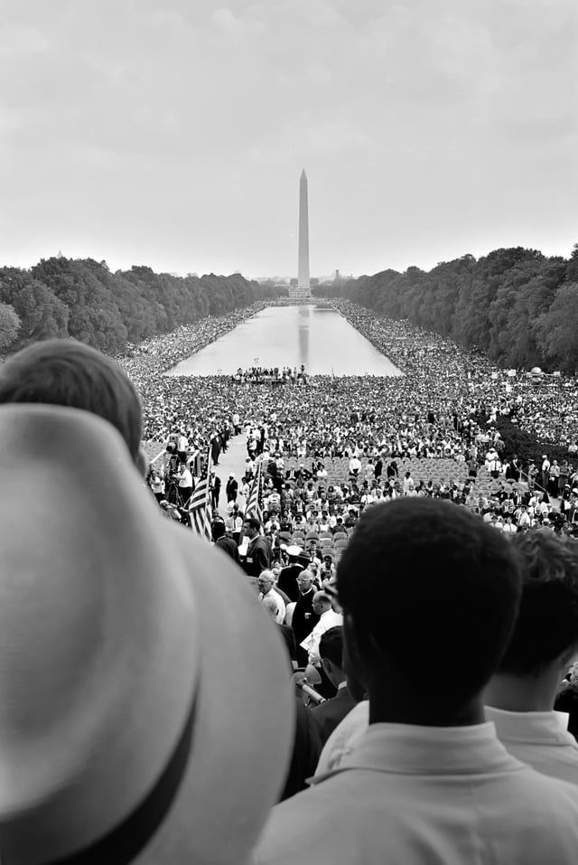 The March on Washington for Jobs and Freedom at the National Mall