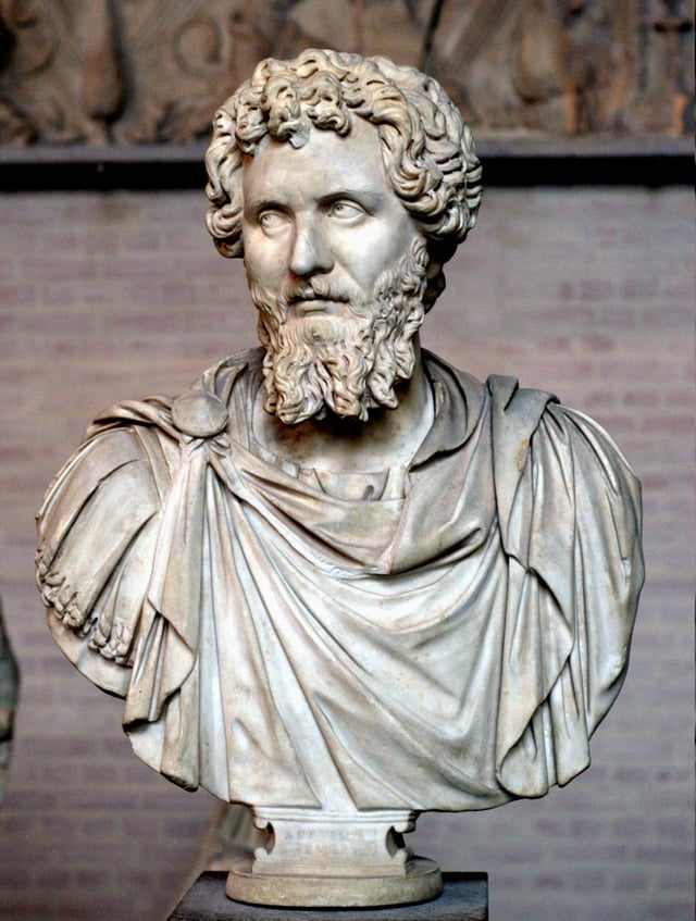 The first Roman emperor native to North Africa was Septimius Severus, born in Leptis Magna in present-day Libya.