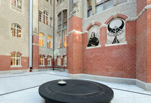 Johannes Hevelius's Courtyard in the Main Building