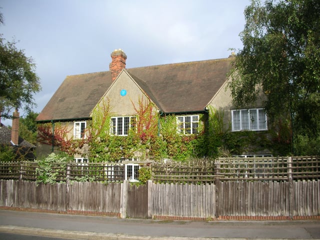 20 Northmoor Road, the former home of Tolkien in North Oxford