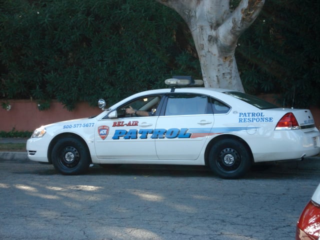 An ADT Bel-Air Patrol vehicle