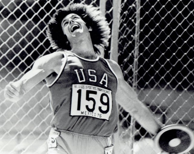 Jenner at the 1975 Pan American Games