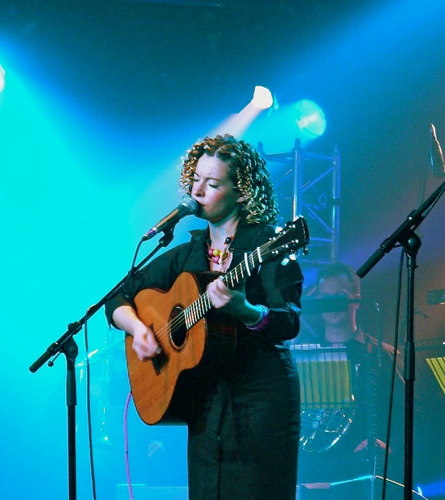 Kate Rusby on stage 2005