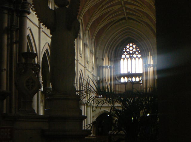 The nave of St. Peter's Church Phibsborough, Dublin, Ireland