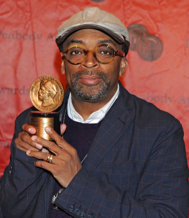 Lee with his Peabody Award, 2011