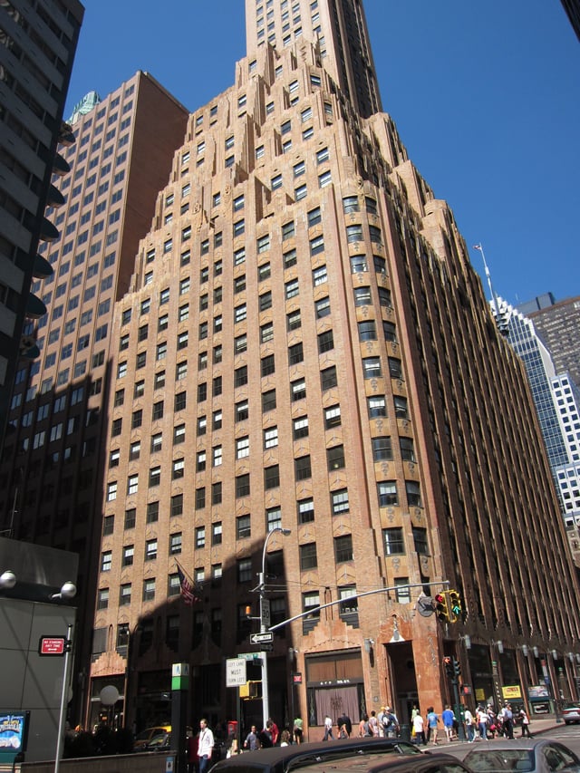 General Electric Building at 570 Lexington Avenue, New York