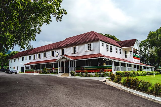 Government House, Basseterre, is the official residence of the Governor-General of Saint Kitts and Nevis.