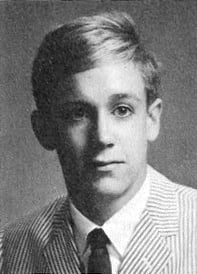 Osterberg as a high school senior, 1965