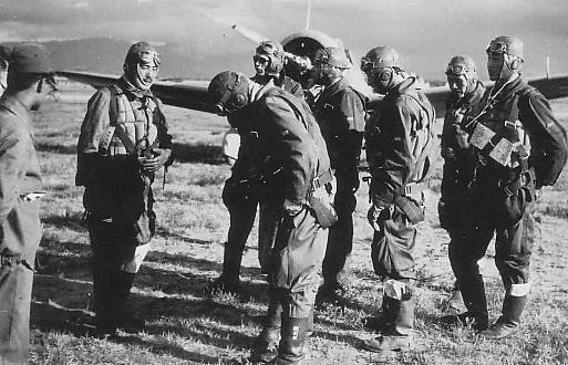 Manchurian pilots of the Manchukuo Air Force