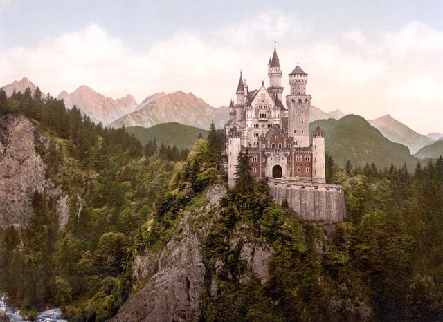 Neuschwanstein Castle (pictured) and Hohenschwangau Castle draw many tourists to the region annually.