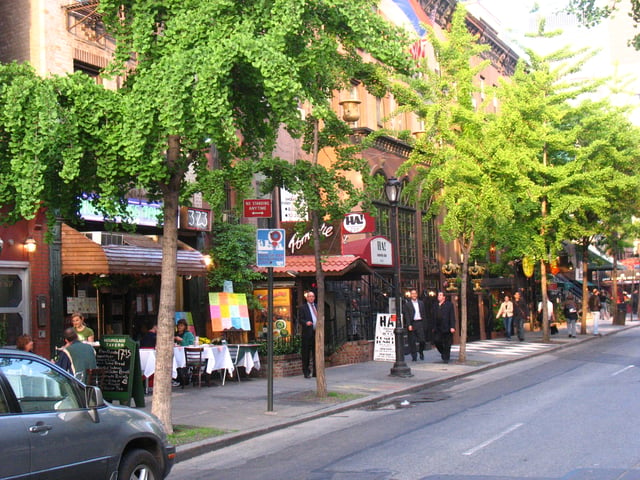 Restaurant Row on West 46th Street