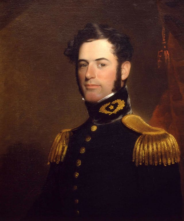 Lee at age 31 in 1838, as a Lieutenant of Engineers in the U.S. Army