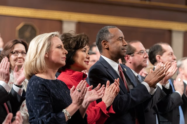Carson at the 2019 State of the Union