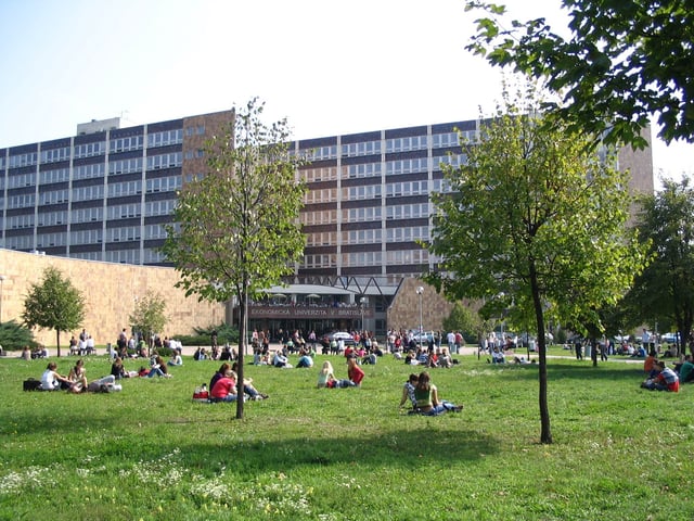 Main Building Hall of the University of Economics