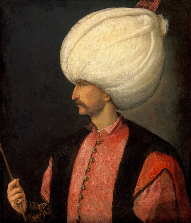 Suleiman the Magnificent in 1530, by Titian.