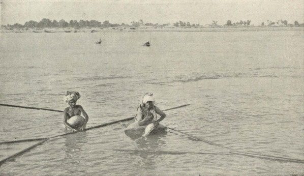 Fishermen on the Indus River, c. 1905