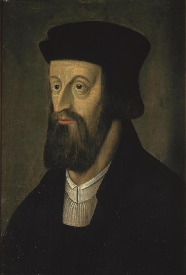 Jan Hus (1369–1415) is a key figure of the Bohemian Reformation and inspired the pre-Protestant Hussite movement.