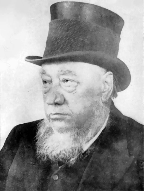 Paul Kruger, leader of the South African Republic (Transvaal)