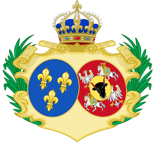 Coat of Arms of Marie as Queen of France