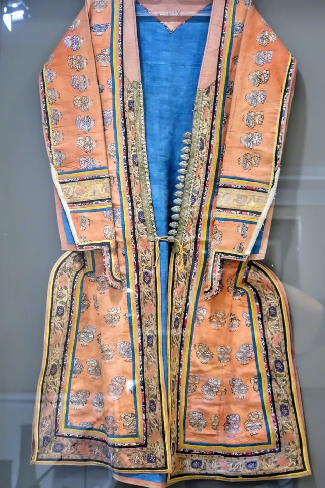 A brocade garment, Safavid era