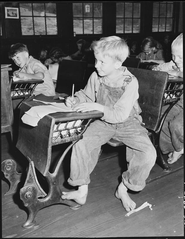 Elementary school in Kentucky, 1946
