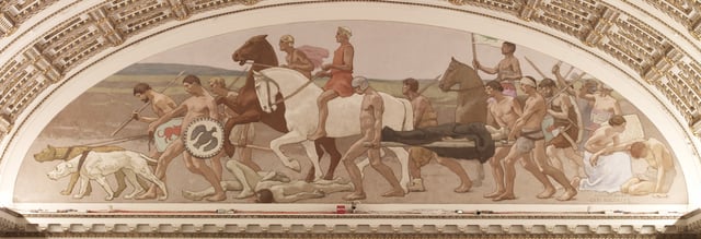 Mural of War (1896), by Gari Melchers