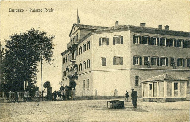 The Royal Palace of Durrës served as the residence of William, Prince of Albania and his wife Princess Sophie of Albania.