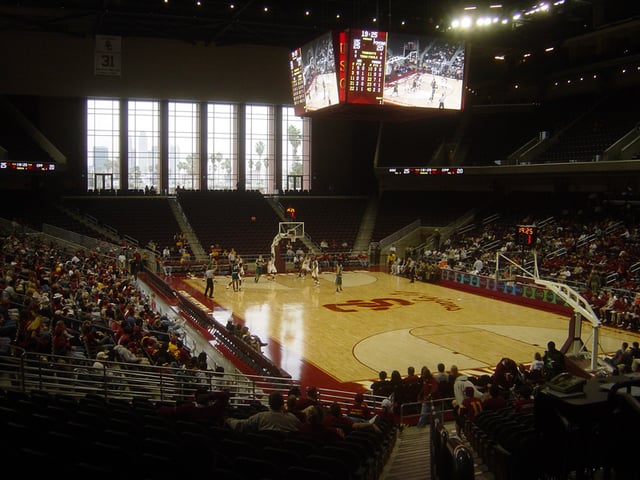 The Galen Center, home of USC basketball and volleyball