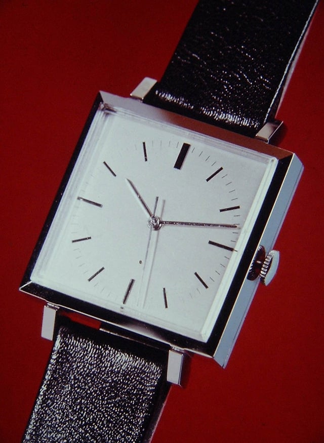 First quartz wristwatch BETA 1 developed by CEH, Switzerland, 1967