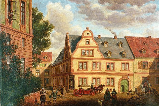 The Angel Pharmacy in Darmstadt, the beginning of the Merck company
