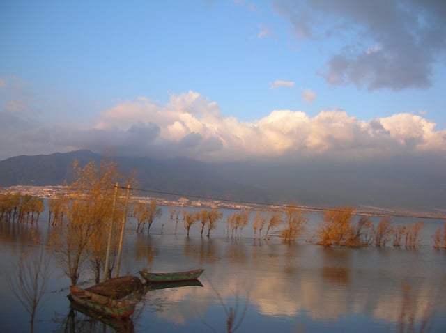 Erhai Lake, Yunnan.