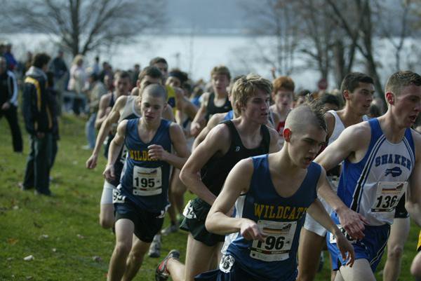 The New York State Federation Championship cross country meet