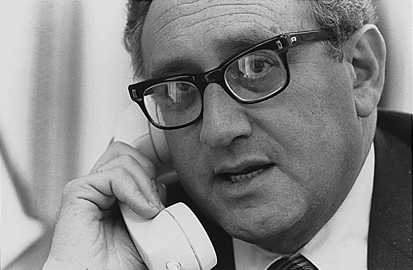 Kissinger in the West Wing as National Security Adviser