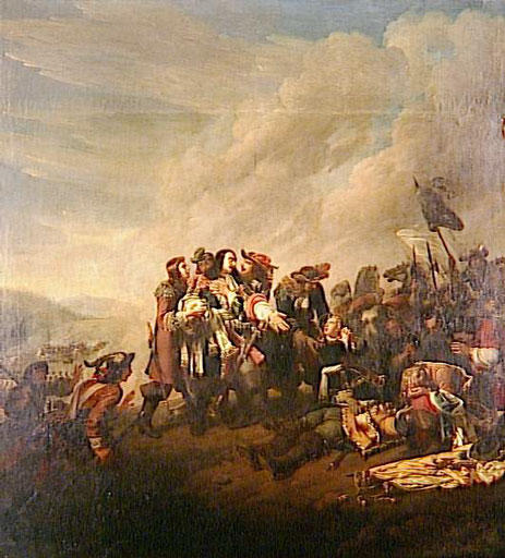 Turenne's death at the battle of Salzbach