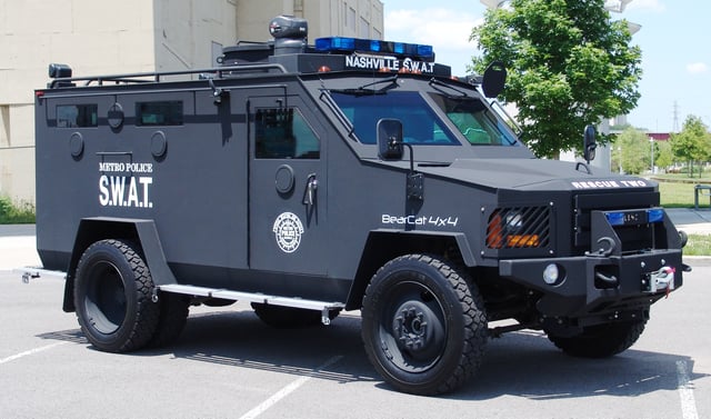 Lenco BearCat 4x4 armored personnel carrier