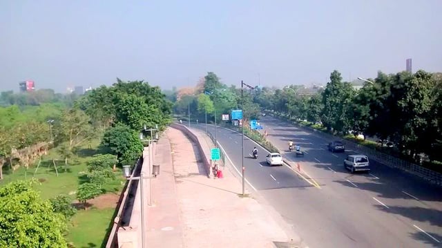 A road in Noida