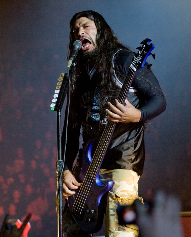 Robert Trujillo joined Metallica in 2003 during the recording of *St.