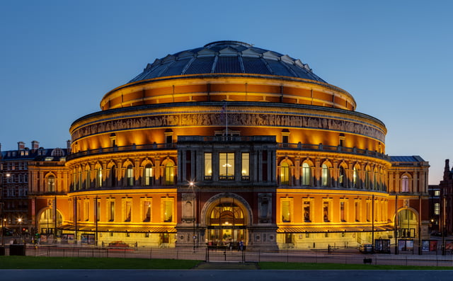 Graduation ceremonies take place in the Royal Albert Hall