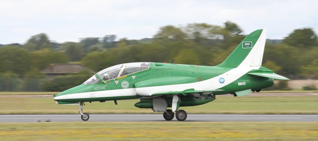Royal Saudi Air Force Hawk in 2011