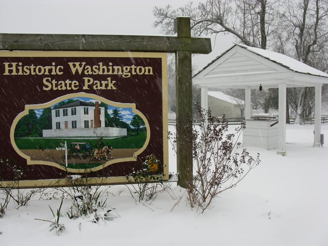 Winter at Historic Washington State Park, Arkansas