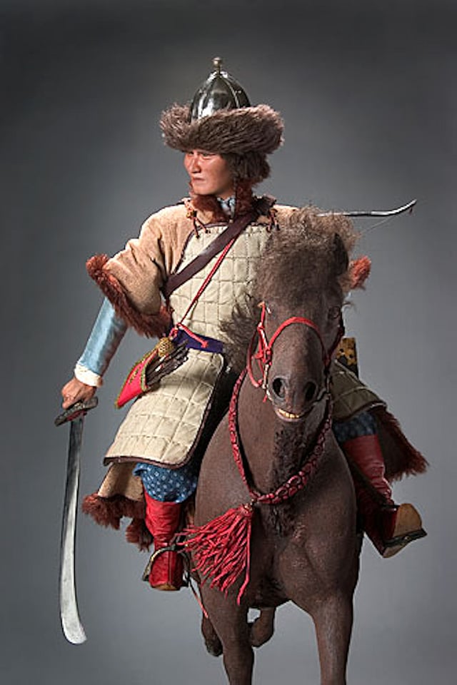 No known image of Attila exists from life. Above is a likeness by artist and historian George S. Stuart created from his physical description mentioned in historical records.