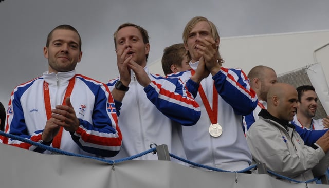 The Iceland national handball team (pictured) won the silver medal at the 2008 Summer Olympics. Handball is considered Iceland's national sport.