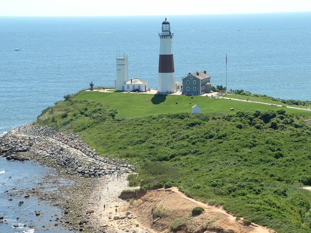 Montauk Point is at Long Island's rural eastern tip.