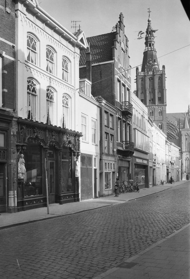 Typical street in 's-Hertogenbosch