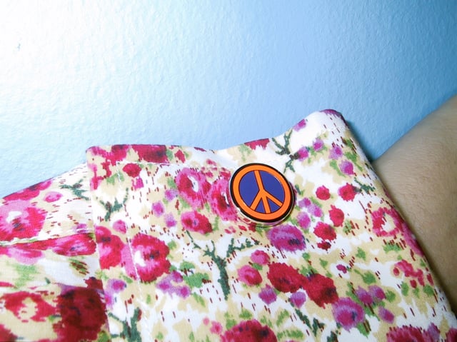 A Paul Smith shirt for men in a floral pattern, with cufflinks