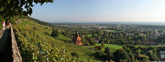 View over Dresden Basin