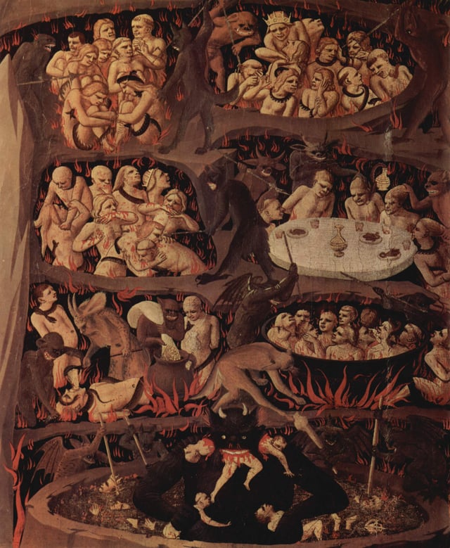 The Last Judgement, Hell, circa 1431, by Fra Angelico